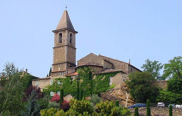 clocher de mirabel aux baronnies